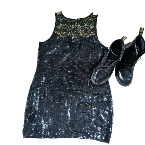 Vintage 80's Liu.jo Dress Art Wear Embellished Sequins Regency Gothic Wedding - Picture 15 of 15